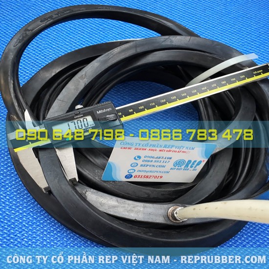 Vòng đệm cao su nối nhiệt gắn van – Làm kín tuyệt đối, chịu áp lực tốt