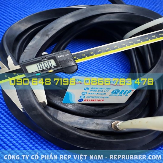 Vòng đệm cao su nối nhiệt gắn van – Làm kín tuyệt đối, chịu áp lực tốt