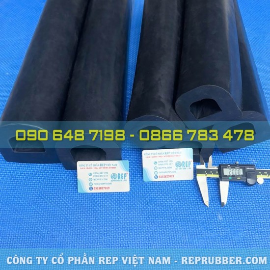 Đệm cao su chữ D theo yêu cầu – Làm kín tốt, bền bỉ, gia công đúng kích thước
