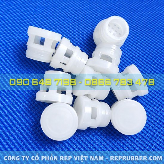 Nắp nhựa PVC, PP cho chai có van thông hơi – Kín khí, an toàn, chống rò rỉ