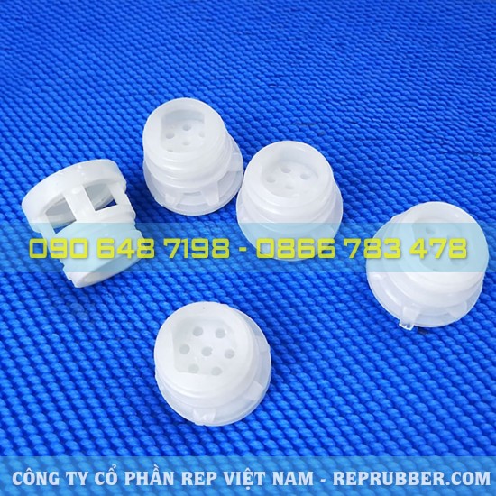Nắp nhựa PVC, PP cho chai có van thông hơi – Kín khí, an toàn, chống rò rỉ