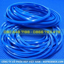 Vòng đệm silicon xanh dương chữ V – Làm kín hiệu quả, đàn hồi cao, bền nhiệt