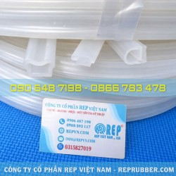 Sản xuất ron silicon chữ U, chữ E theo yêu cầu – Làm kín tốt, gia công chính xác