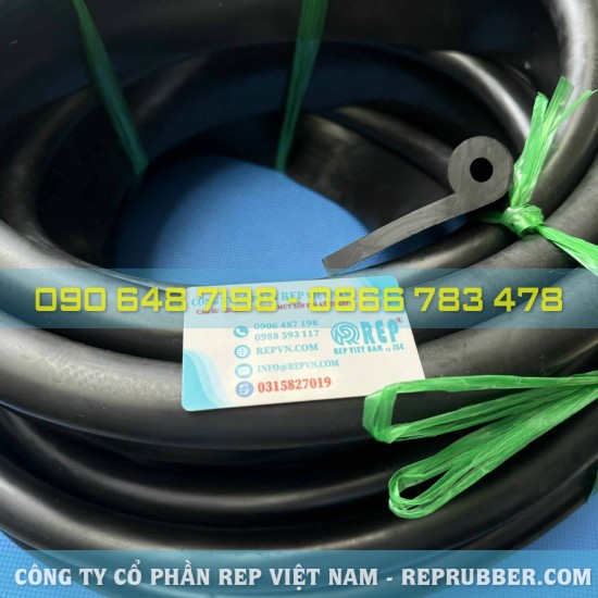 Ron cao su chữ P 100x30x10 chịu lực, chống rung và giảm chấn tốt