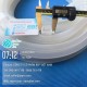 Ron silicon trắng chữ U 26x16x2.5 chọn chuẩn kích thước, lắp vừa