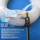 Ron silicon trắng chữ U 26x16x2.5 chọn chuẩn kích thước, lắp vừa