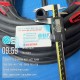 Ron cao su xốp EPDM chữ E 20x19x2 mềm nhẹ, ôm sát khe lắp đặt