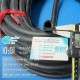 Ron cao su xốp EPDM chữ E 20x19x2 mềm nhẹ, ôm sát khe lắp đặt