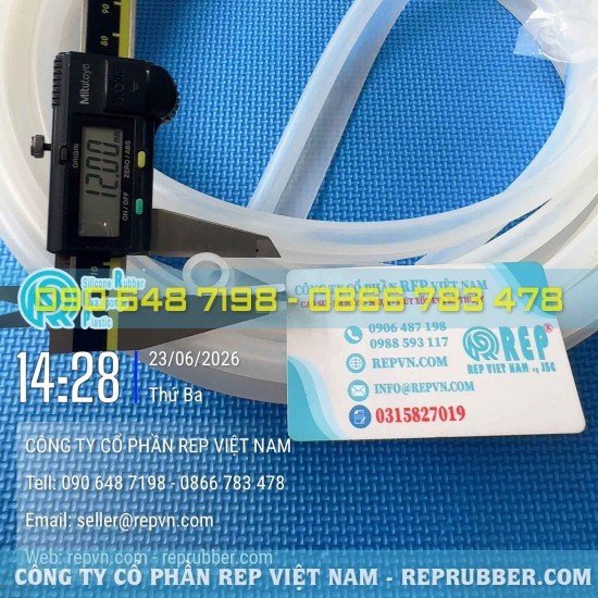 Ron silicon chữ P 28x12x2 chống nước, hạn chế bụi lọt vào khe