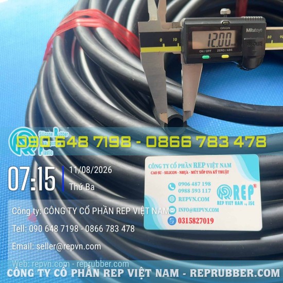 Ống cao su 12x17 giá tốt, sản xuất theo kích thước và ứng dụng
