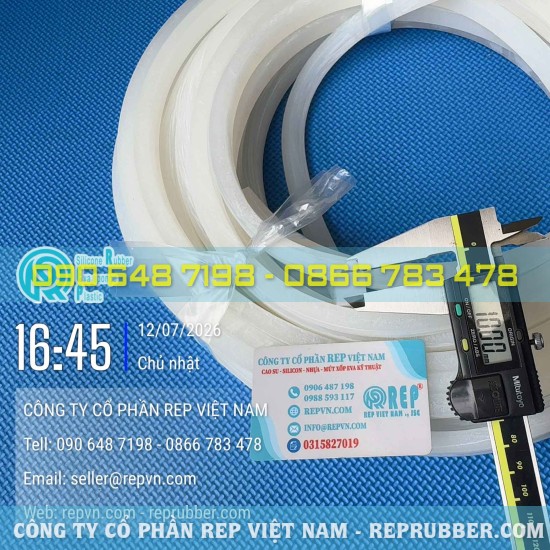 Ron silicon hình vuông đàn hồi tốt, bù khe và giữ kín ổn định