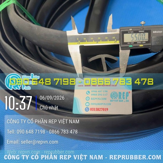 Ron cao su xe tải chữ H 55x31x20 – Gia công theo yêu cầu