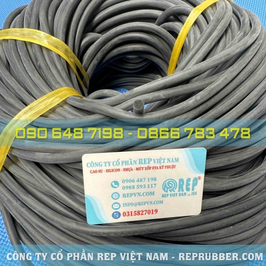 Ron cao su xốp phi 6 – Gioăng tròn 6mm gia công theo yêu cầu