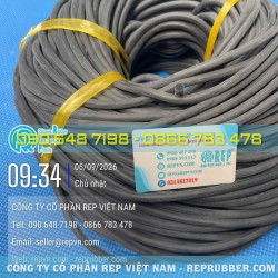 Ron cao su xốp phi 6 – Gioăng tròn 6mm gia công theo yêu cầu