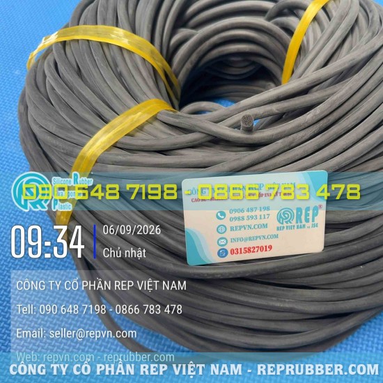 Ron cao su xốp phi 6 – Gioăng tròn 6mm gia công theo yêu cầu