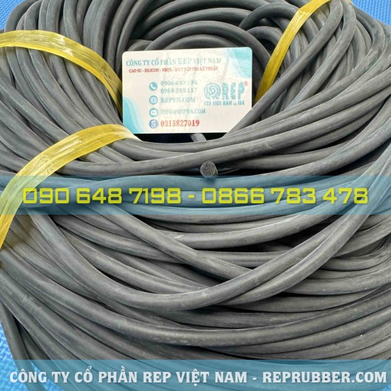 Ron cao su xốp phi 8 – Gioăng tròn 8mm theo yêu cầu