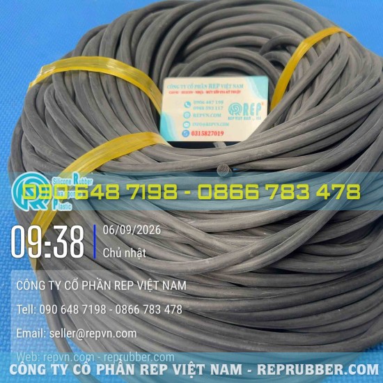 Ron cao su xốp phi 8 – Gioăng tròn 8mm theo yêu cầu