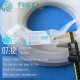 Gioăng silicon trắng chữ U 26x16x2.5 khe 21mm theo yêu cầu
