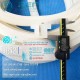 Gioăng silicon trắng chữ T 38x26.5x9 gia công theo yêu cầu