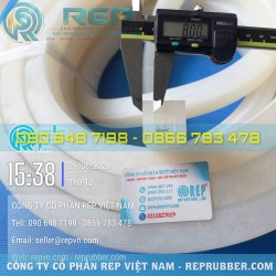Gioăng silicon trắng vuông 32x32x8 - Gioăng silicon định hình