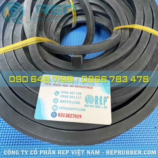 Gioăng xốp EPDM vuông 10x10 làm kín, giảm rung cho thiết bị