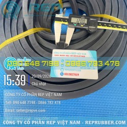 Gioăng xốp EPDM vuông 12x12 chống bụi, kín khít cho máy móc